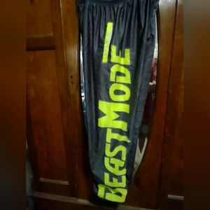 Beast Mode Mesh Lined Athletic Wind Pants YXL
